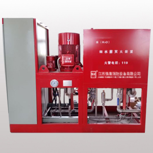 高壓細水霧滅火系統原理與應用探析